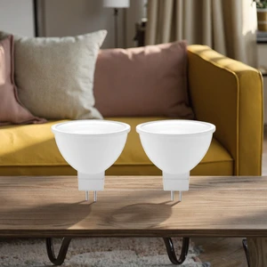 Vertak High Quality Indoor LED Spot Light Bulb Warm White 12V 3000K 4000K 6500K Mr16 G5.3 Aluminum Plastic Quality Reflector