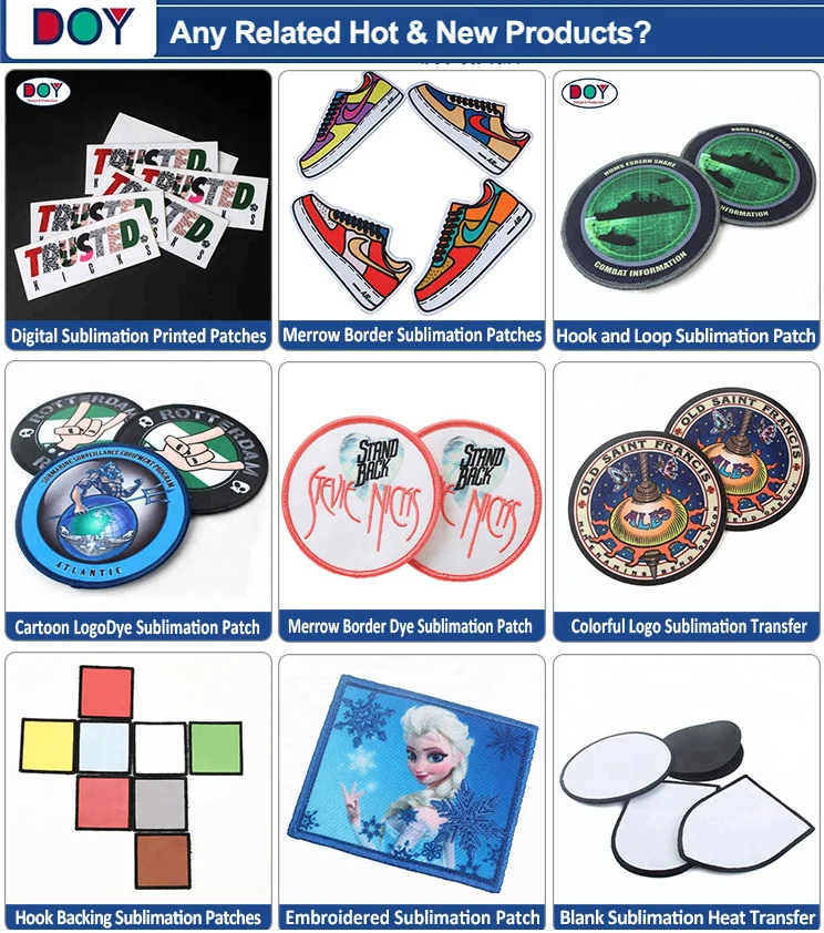 High Quality Sublimation Patches - China Heat Transfer Patch and Sublimation  Patch price