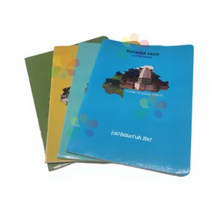 Premium 192 Pages Exercise Book 17x22cm, 120 Sheets Double Ligne Seyes Ruled Notebook Bulk Pack for Burkina Faso Education