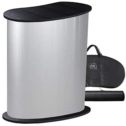 Promotion Counter Portable Pop up Counter Podium Stand Promotion Table Trade Shows Supplies Displays