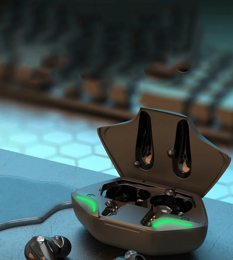 Sonier TWS Earphones Wireless Sports Headset Handsfree Mini Earphone In-Ear  Touch Control Low Latency Gaming Earphones