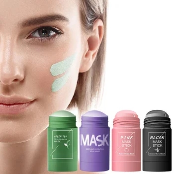 Skincare Face Mask Facial Care Stick Mask Green Tea Mask Stick
