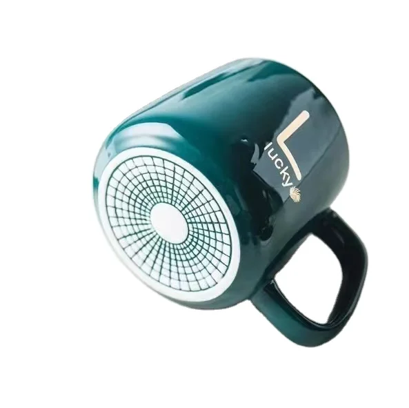 Custom Logo Smart Heating Pad Temperature Control 55 Degree Ceramic Heated Coffee Mug Electric Charging Cup Warmer