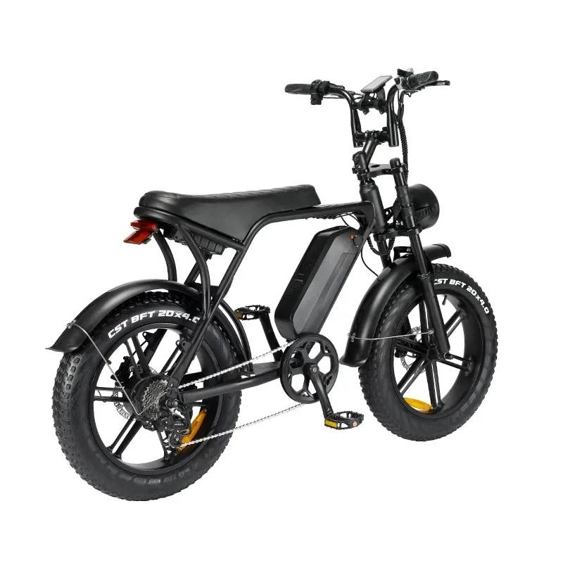 V8 Fatbike 20inch Electric Bike Fat Tire Electric Bicycle E-bike ...