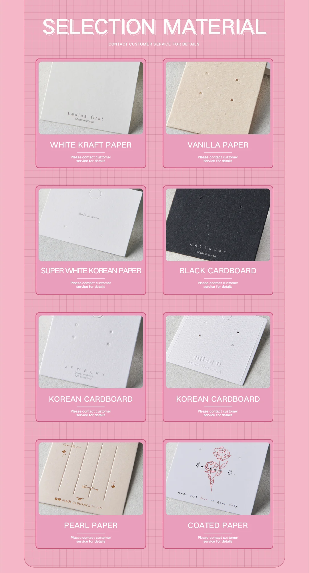 Custom Logo Cardboard Earring Display Cards | Personalized Jewelry ...