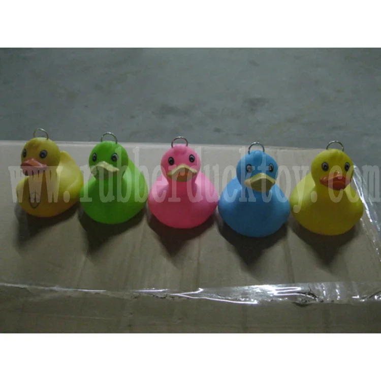 Оптовая продажа, утяжеленная плавающая рыболовная утка, игрушечная утка с крючком, игрушечная резиновая утка с крючком