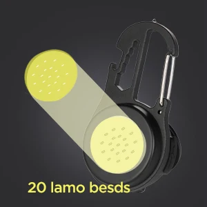 600 Lumens Mini COB Flashlights 200 Feet Range Light Keychain Flash Lights Outdoor Portable Rechargeable Camping Flashlight details