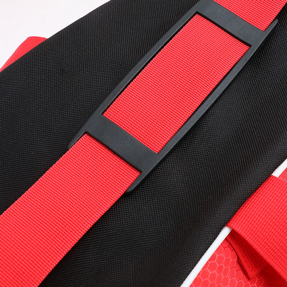 Kopbags Wholesale Custom Lightweight Baseball Backpack Duffle Bag Red Softball Kit Bag details