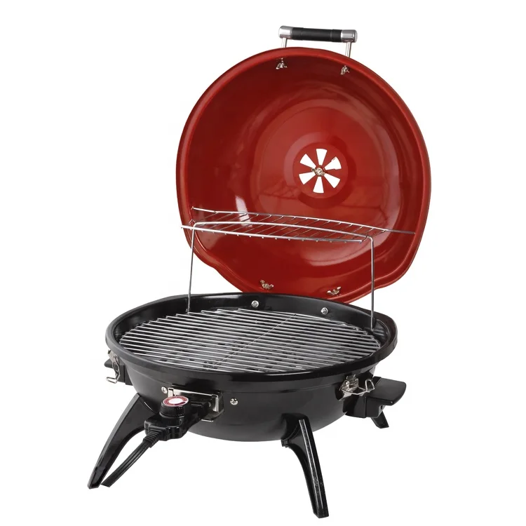 Techwood Electric BBQ Grill 15-Serving Portable Grill for Outdoor