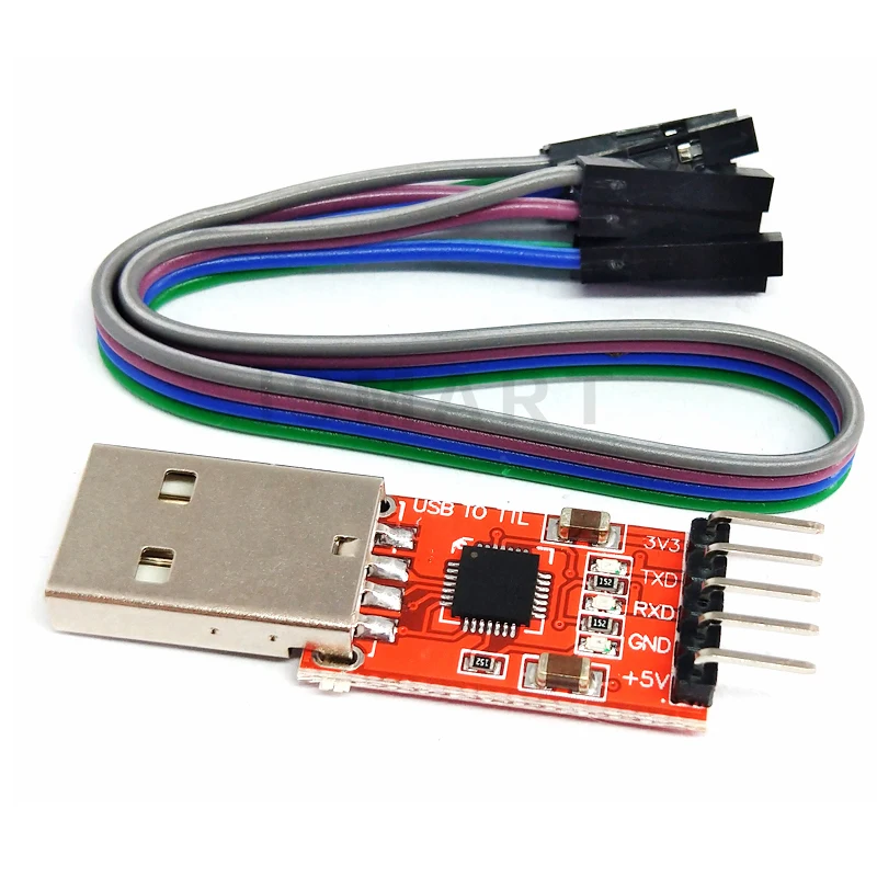 2PCS Replace FT232 6Pin USB 2.0 to TTL UART Module Serial Converter CP2102 STC 