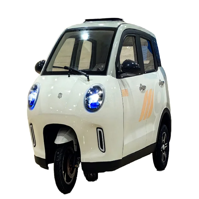 MINGJUE 72V Electric Tricycle for Three Passengers and Cargo Use