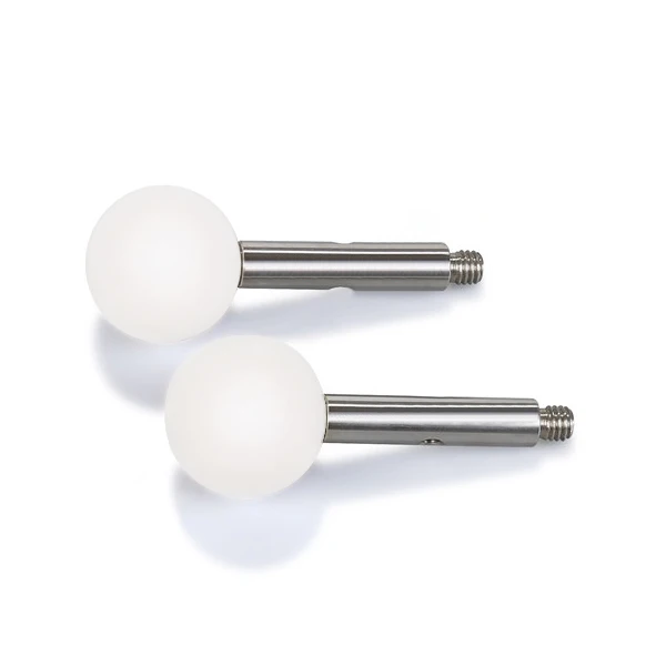 Ceramic Dumbbell Ball 2D 3D Detection Ball Mirror Matte Ball for the Calibration and Measurement of Optical Imaging Instrument