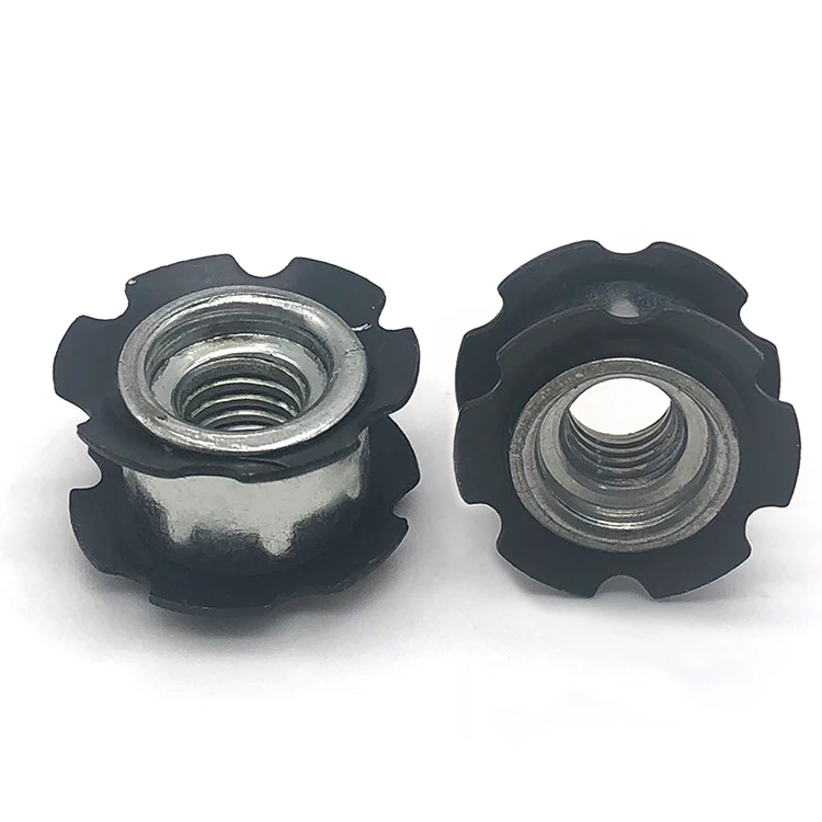 Spring Threaded Inserts Tube Star Insert Nuts Plum Shrapnel Nut M2 M5 M6 Quality Wholesale China Factory Nut