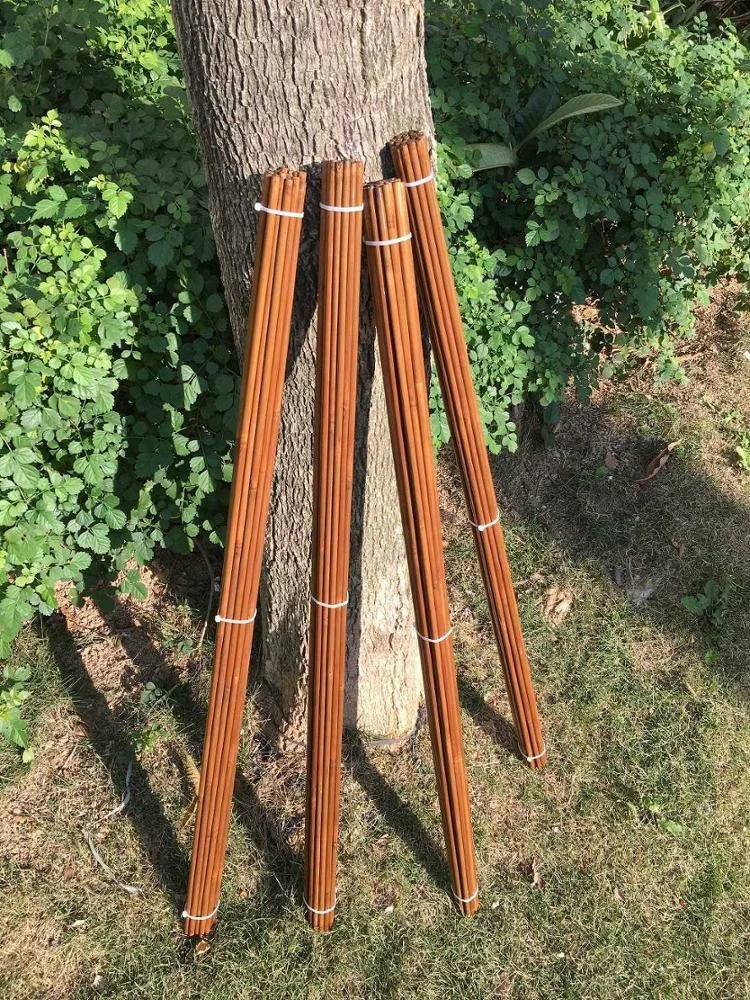 Flèches En Bambou Traditionnelles Toparchery 33 Pouces, Empennes Naturelles, Pour Chasse à L'arc