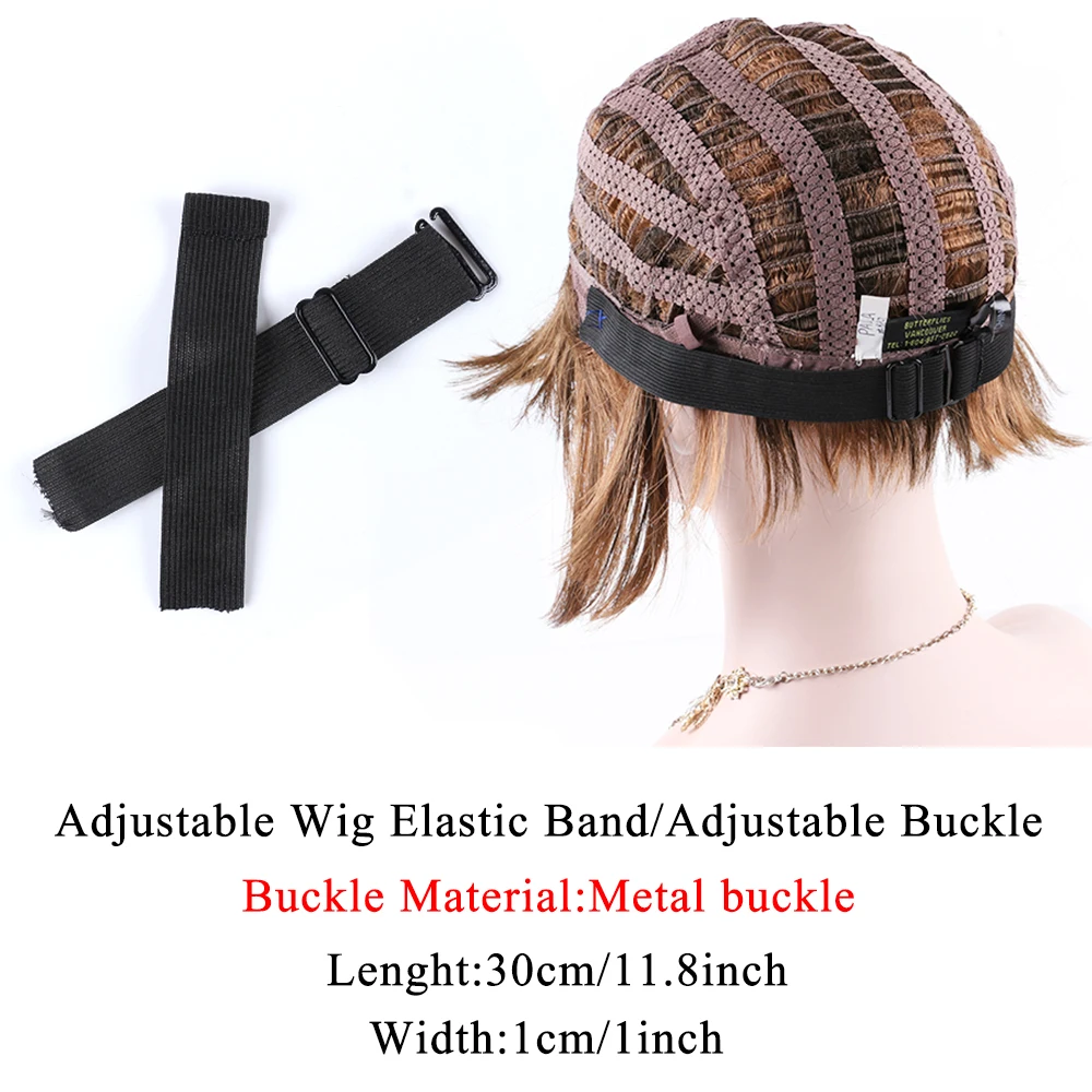 Adjustable Elastic Band Wig, Nylon Highest Elastic Bands