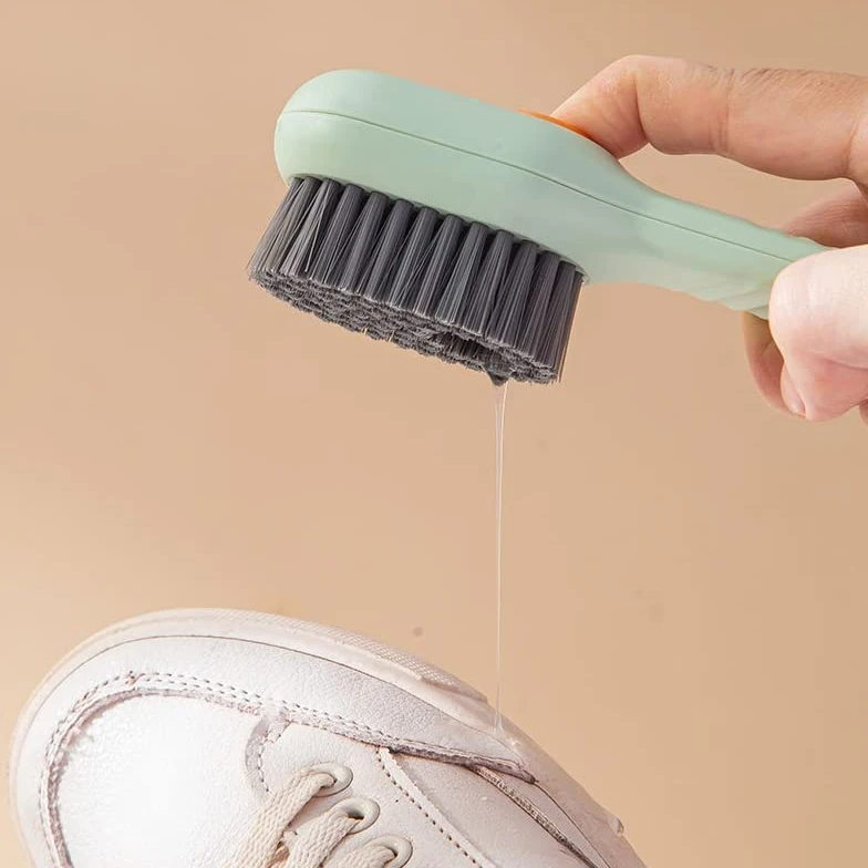 Автоматический дозатор жидкого мыла, чистящая щетка, кухонная щетка для стирки и чистки с дозатором мыла, многофункциональная щетка для обуви