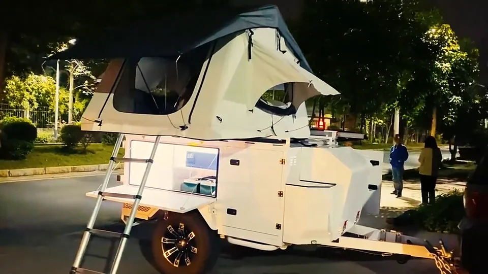 Lexp4 Electric Brake Camper Travel Trailers Teardrop Mini Caravan