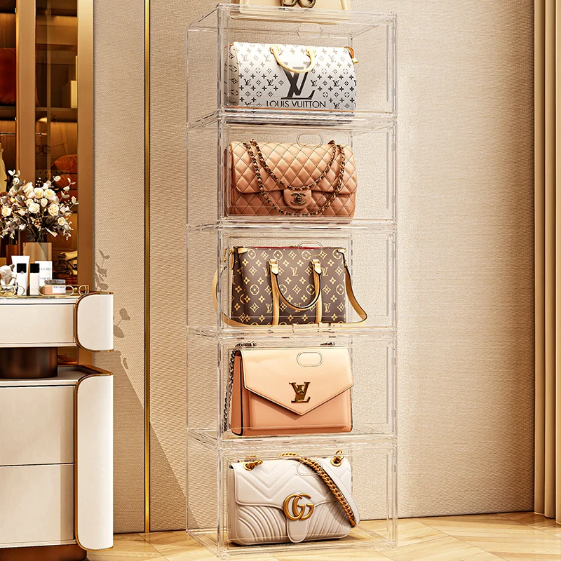 Plastic Sneaker Box - Custom Drop Front Stackable Clear Storage