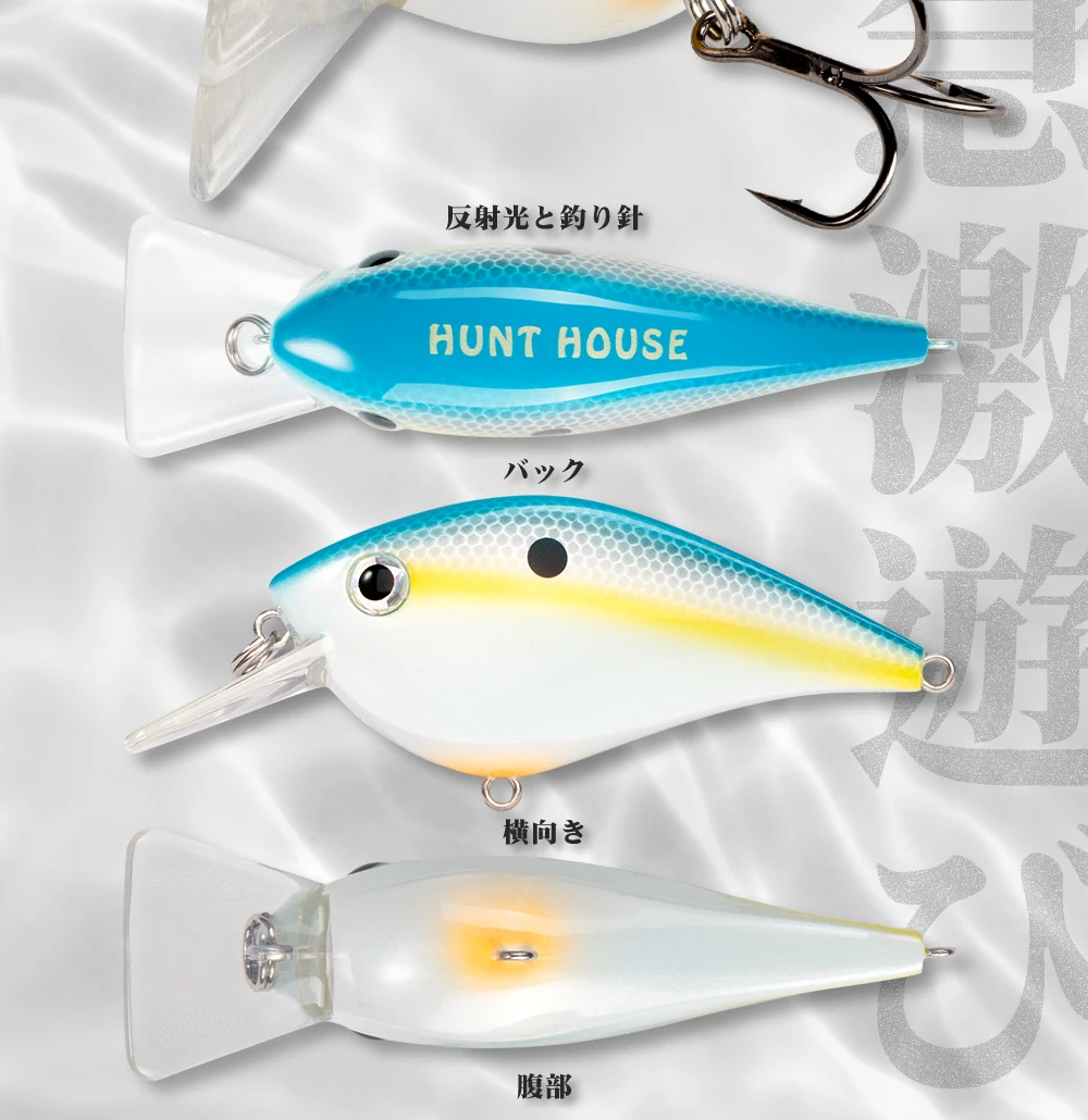 Soft Fishing Lure Shad Bass, Hunthouse Fishing Shads