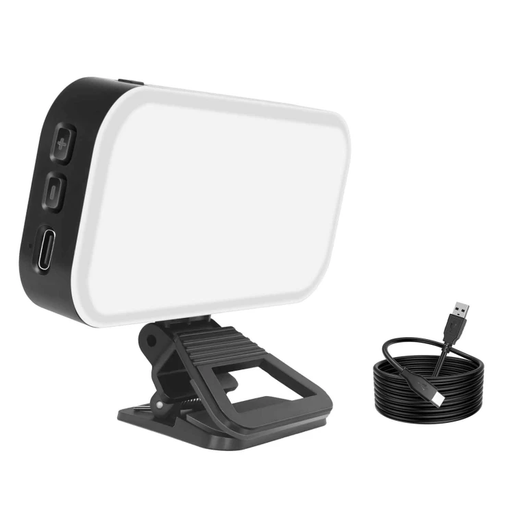 V01 Digital LED Fill Light Pocket Portable Fill Light Handheld Photography Photo Live Broadcast Selfie Lighting for Phone Camera