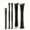 5pcs black brush set