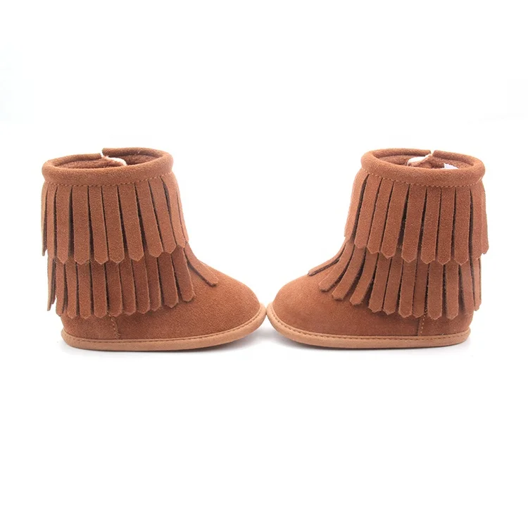 2021 New Design Winter Moccasins Boots For Unisex Baby Breathable Boots Shoes