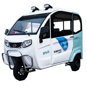 Enclosed Small New Energy Vehicles 2 Doors Mini Electric Tricycle For ...