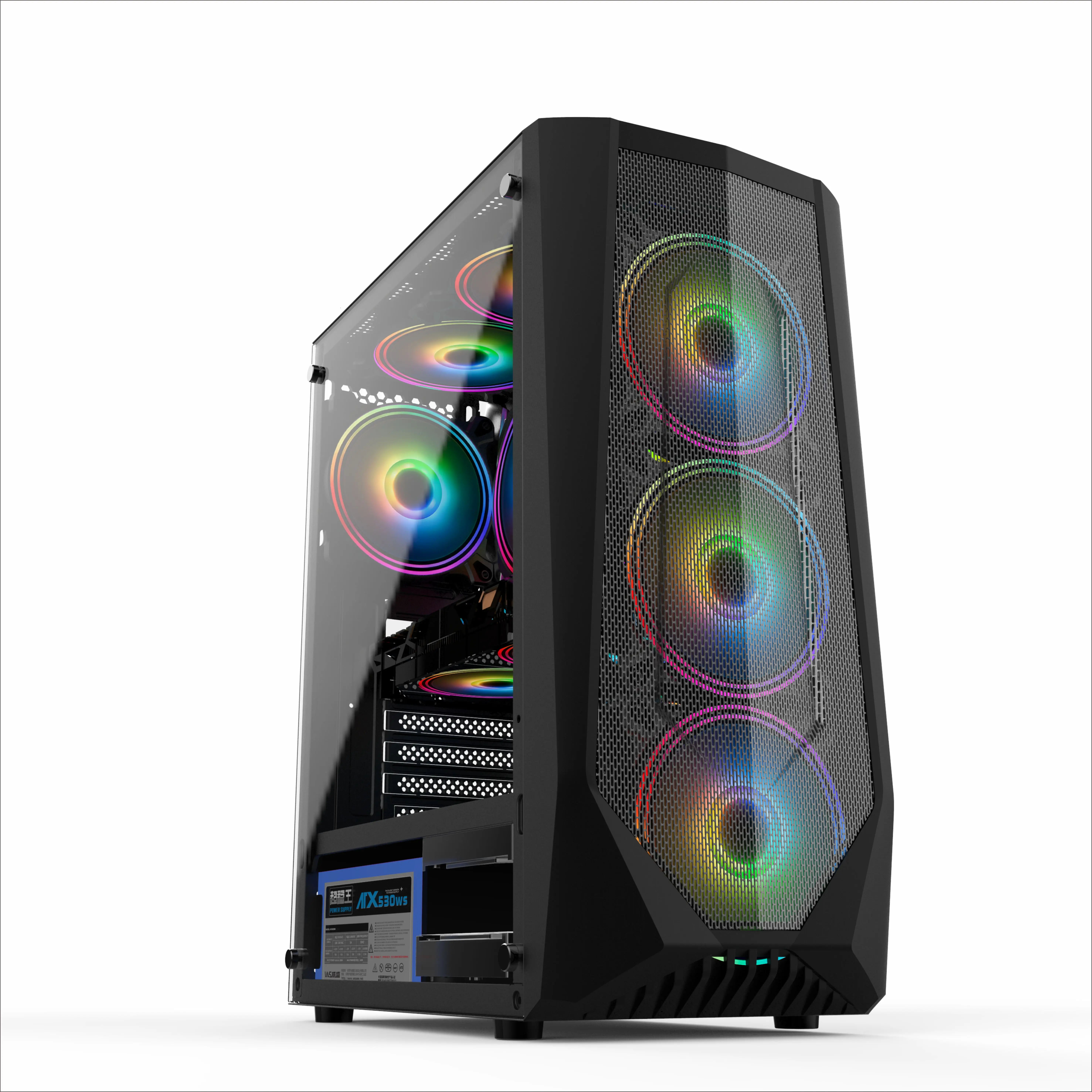 Micro-ATX Design de Moda do PC para jogos caso computador tipo torre com  malha de metal - China Gabinete do PC e computador caso preço