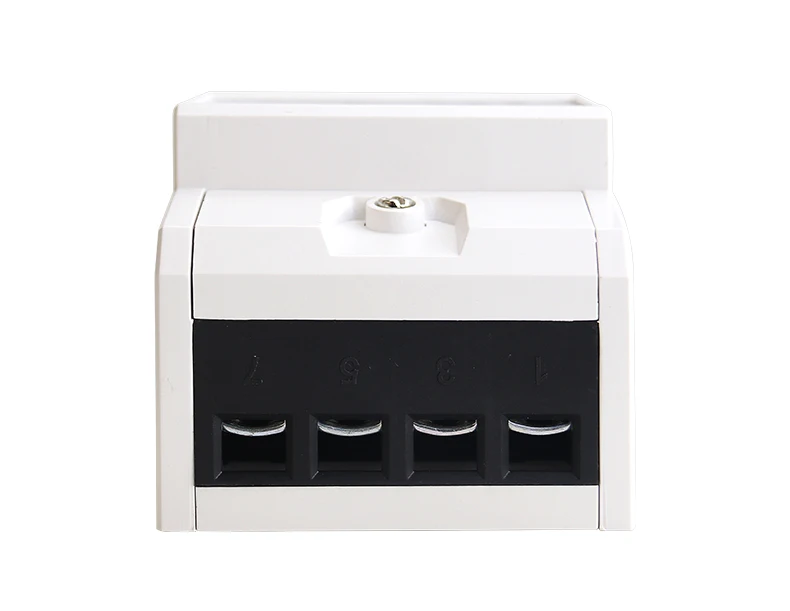 Din Rail 3 Phase 4 Wire Electronic Watt Power Consumption Energy Meter ...