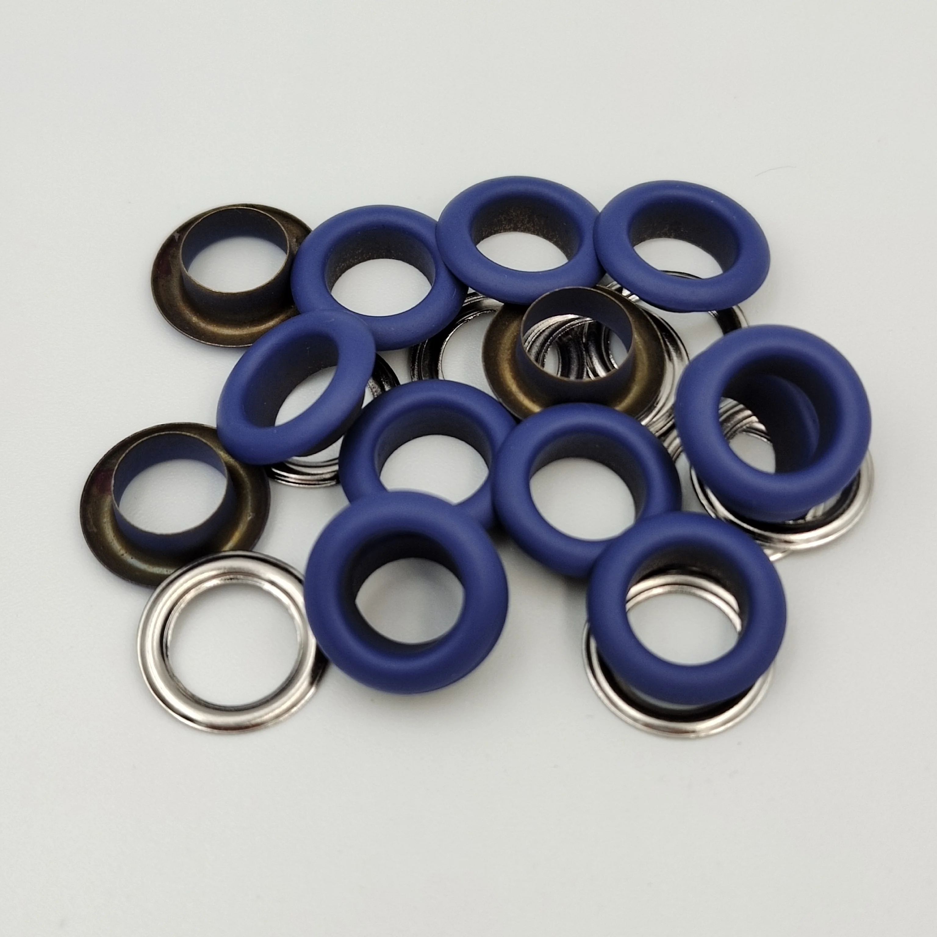 8mm 10mm 12mm Painted Brass Eyelet Round Shape Colorful Grommet For