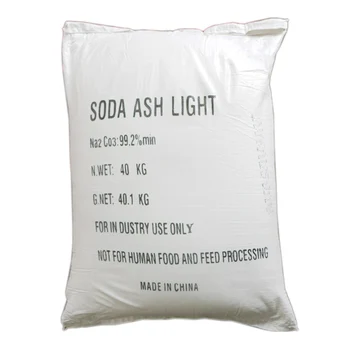 High Quality Industrial Grade Light Soda Ash from China 99% Content Sodium Carbonate Mf Na2CO3