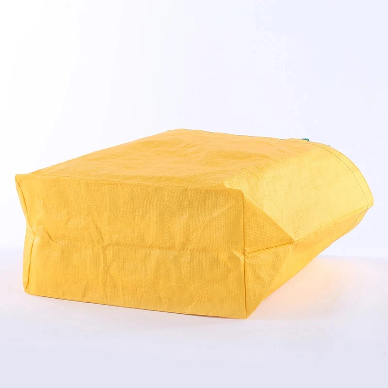 Customized Printed Double Handle Ripstop Tote Bag High Quality PP Woven Latest Product with Letter Pattern