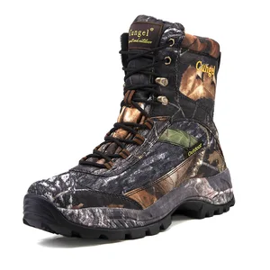 Zstep Men's Foreign Trade High-top Boots Camouflage Boots Burst Waterproof slip Hunting Shoes Hiking Shoes Boots