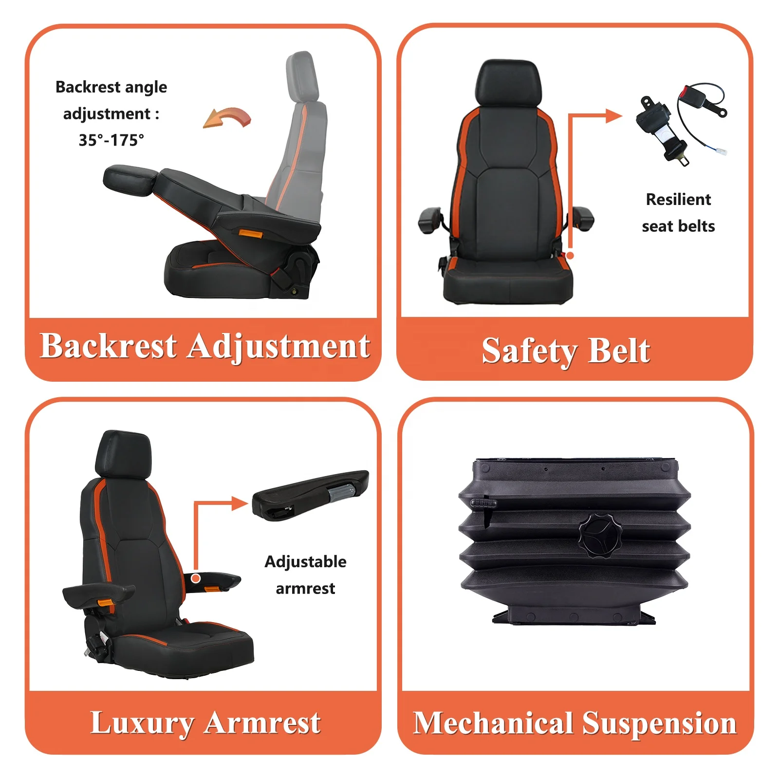 Deluxe Marine Boat Captain Seat With Hand Rest Buy Marine Boat