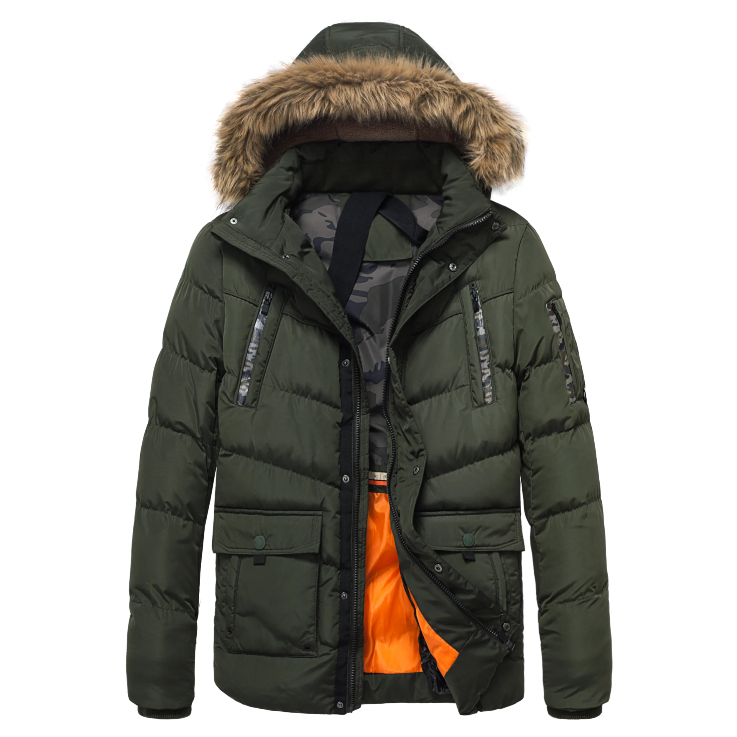 Clear Puffer Coats & Jackets for Men