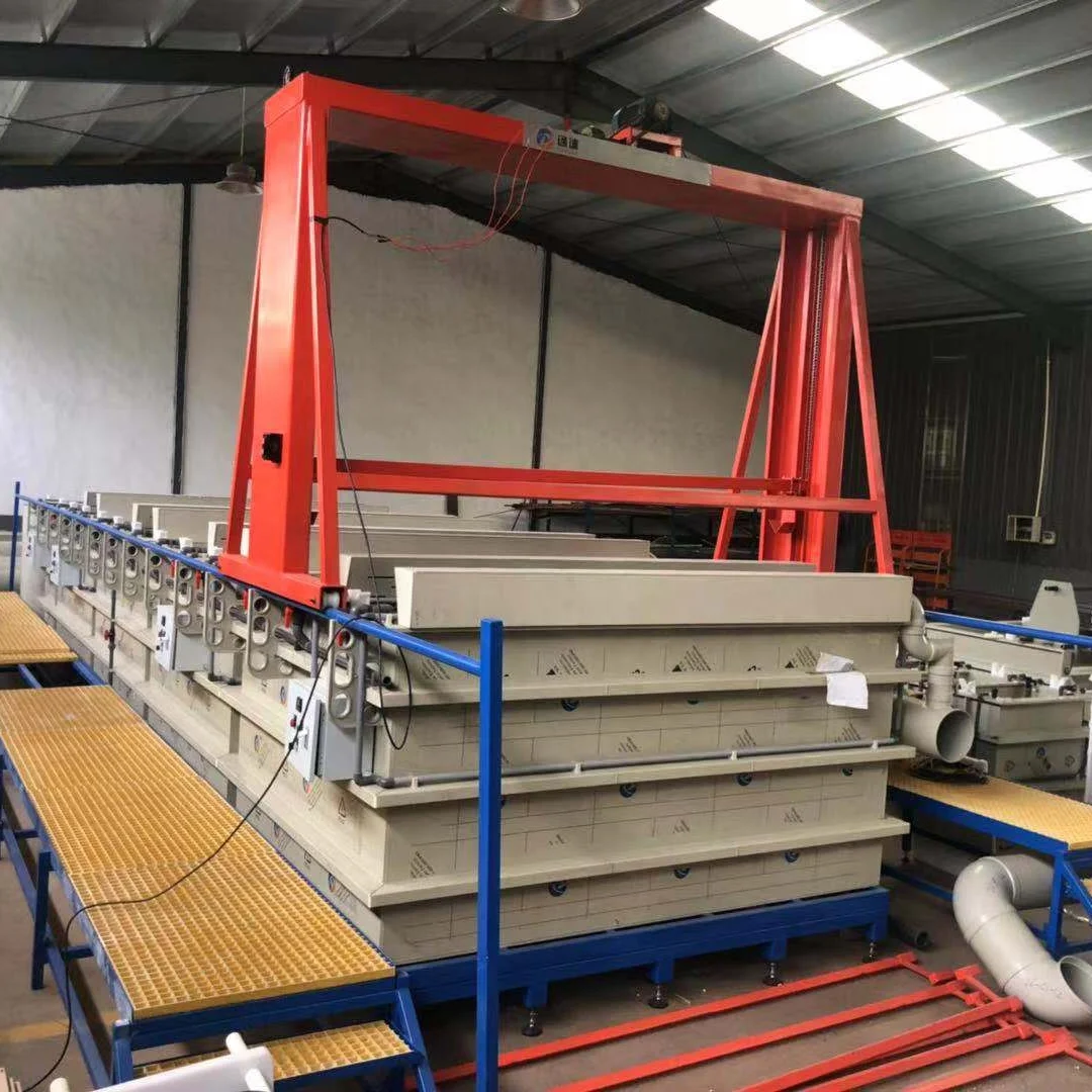 Tongda полуавтоматическая оборудование для гальванического покрытия из цинкового линии установка нанесения гальванических покрытий