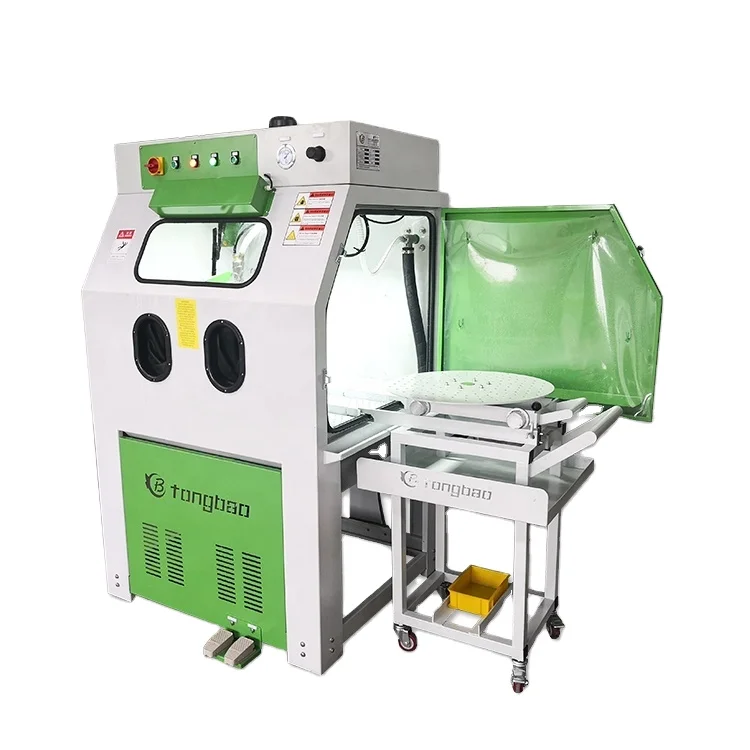 Ce Certified Stainless Steel Wet Sandblasting Machine Cabinet ...