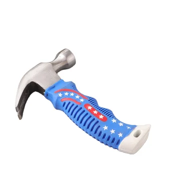 Hot selling mini claw hammer national flag claw hammer decoration tool easy to carry claw hammer