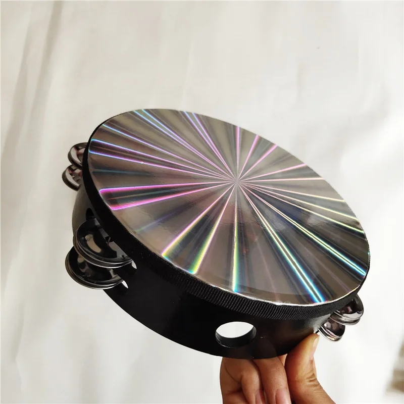 Деревянная рама лазерная головка Тамбурин ручной барабан игрушечные музыкальные инструменты Ударные