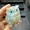 Aquamarine owl