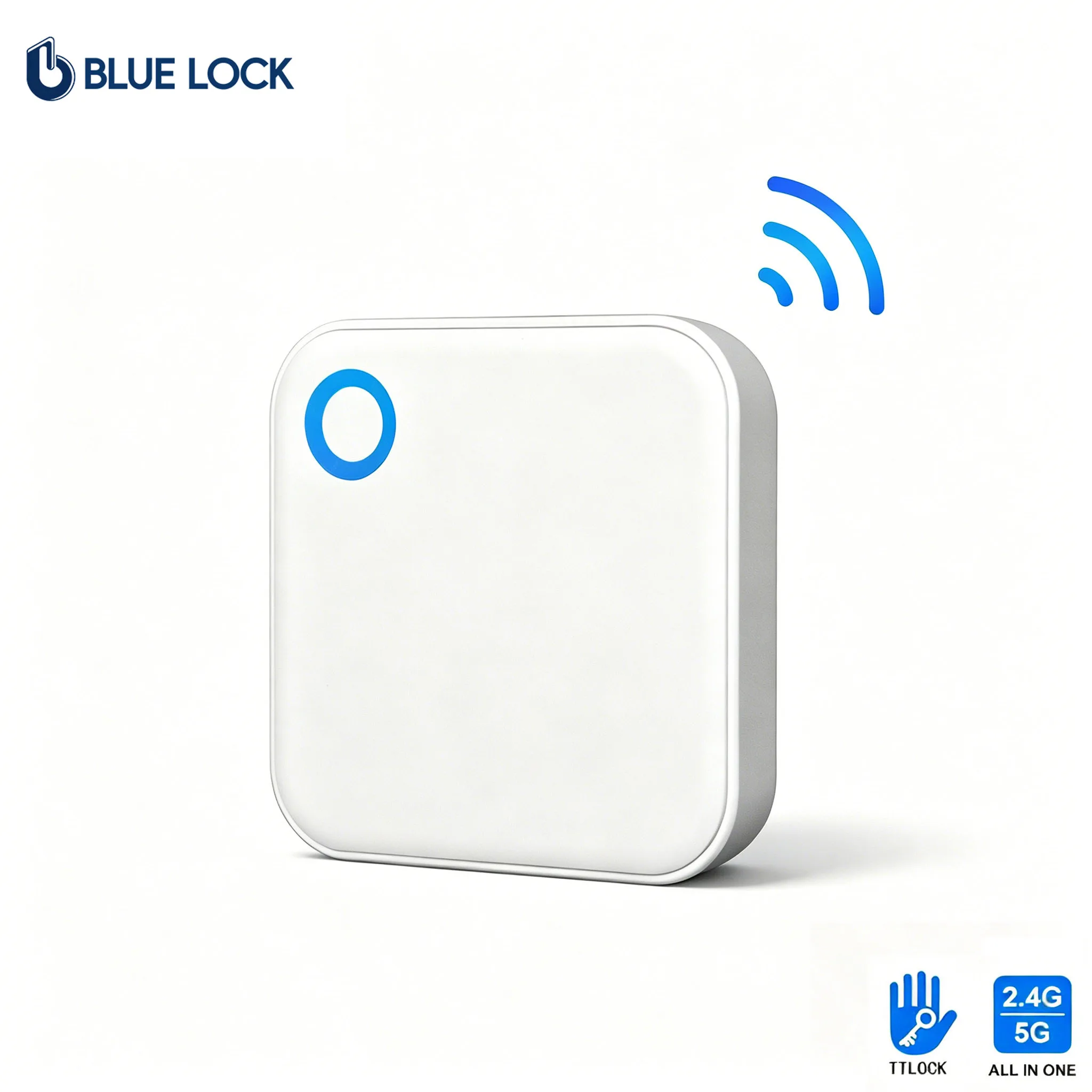 Bluelock G5 5G Gateway Smart Lock TTLock Gateway Wireless Network Cloud Storage for Hotel Rooms Smart Homes