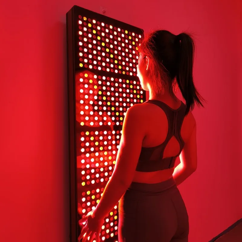 Customized LED Light Yoga panel salon use for pain relief PDT 960pcs 5W LED Red Light therapy panel manufacture