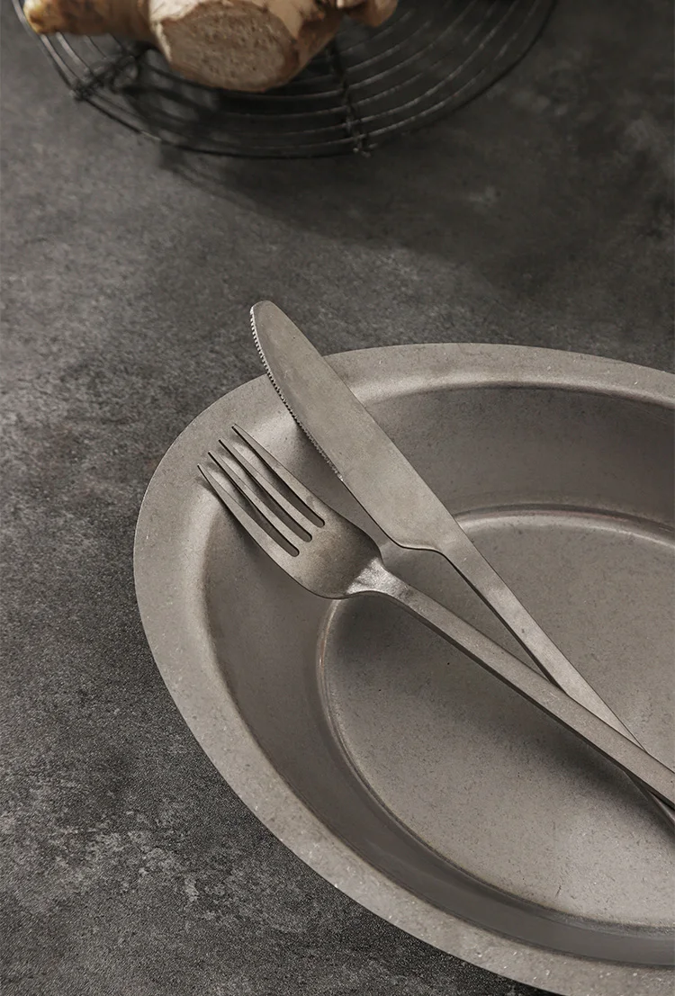 0.8 mm Retro Kitchen Stainless Steel 304 Party Dinner Sushi Plate For Restaurant