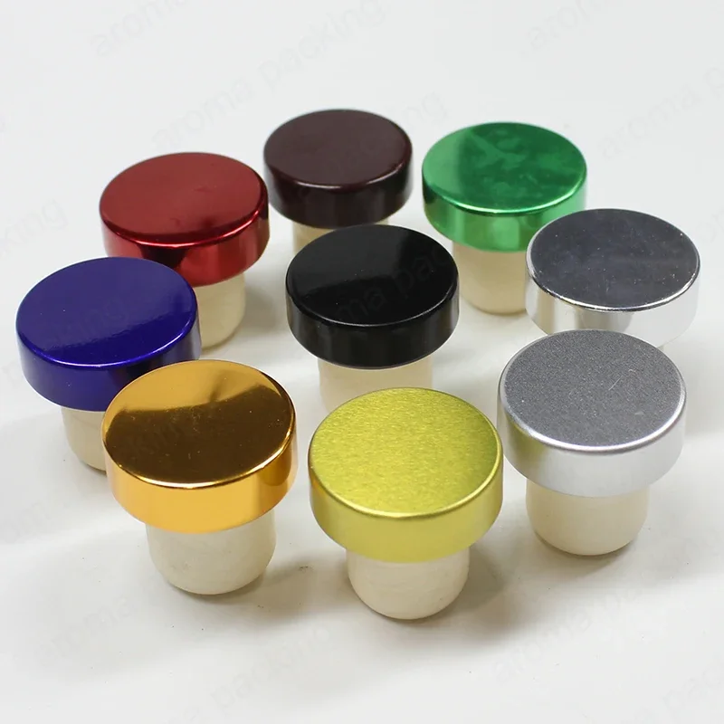 Champagne Cork Stopper For Wine Wooden Bar Top Cap T Shape Stopper 19