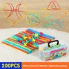 200pcs packing box-100 tube 100 connectors