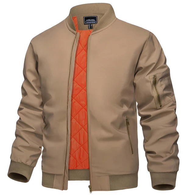 Cheaper 100% Polyester Man Winter Bomber Wind Breaker Jacket