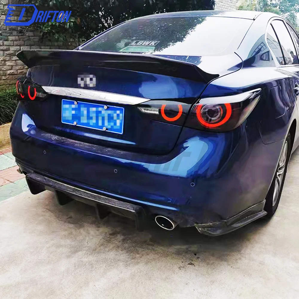 400r Skyline Black Style Taillight Tail Lamp For Infiniti Q50 Tail