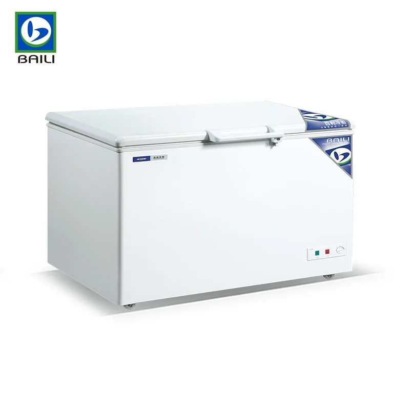 Cabinet Freezer Refrigerator Equipment for Meat Large Capacity Two Door Top Open Refrigeration Chest Freezer