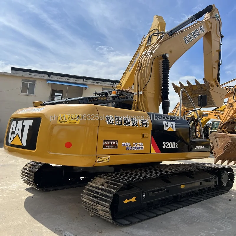 Used Construction Caterpillar 320d Earth Moving Excavator Machine Cat ...