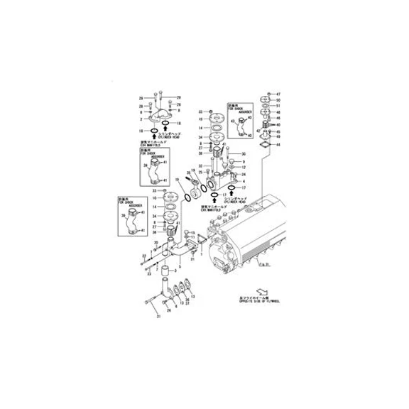 Factory Price Bend 126660-49480 for Yanmar 6HAL2 6HAL2-WHT Engine Standard Size Engine Parts